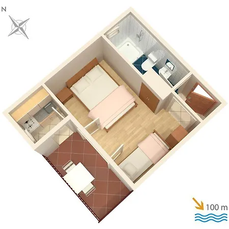 Studio Podaca 515b וליקי דרבניק